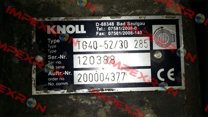 TG 40-52/30 285-1-0-1-1-1-0-0-0-0  KNOLL