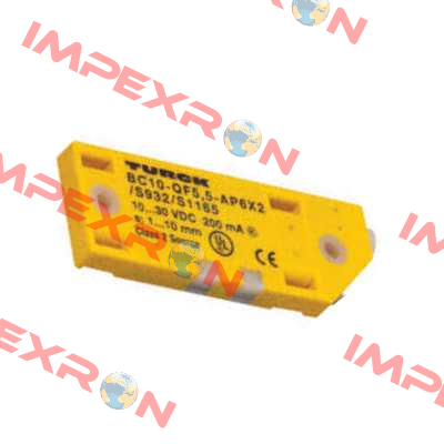 BC10-QF5.5 -AP6X2/ S932,  10-30VDC OBSOLETE, REPLACEMENT BC10-QF5,5-AP6X2/S932/S1165  Turck