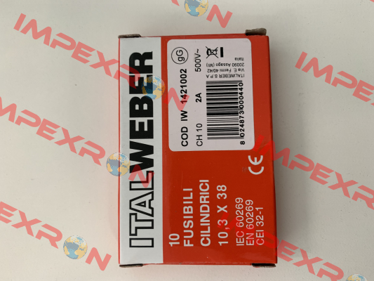 1421002 (pack x10) Italweber