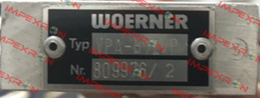 VPA-B/12/0/W/0/20/20/20/20/20/20/20P  Woerner