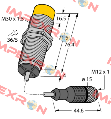 NICP-M30-8P8-0,3-RSC12T Turck