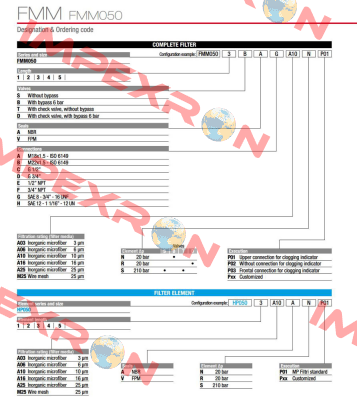 FMM-050-4-S-A-D-A06-S-P01 MP Filtri