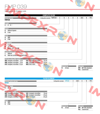 FMP-039-2-S-V-A-6-M25-N-P01 MP Filtri