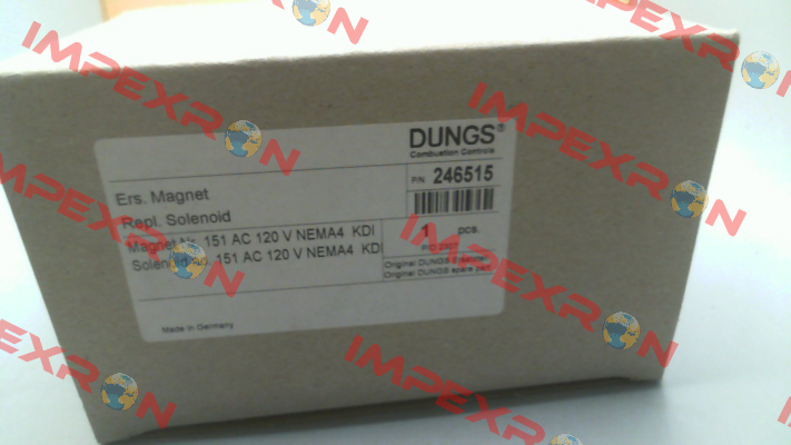 p/n: 95246515 type: NEMA4 KDI 151 AC 120V Dungs